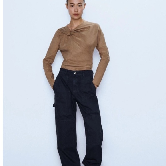 zara linen top - Picture 5 of 7